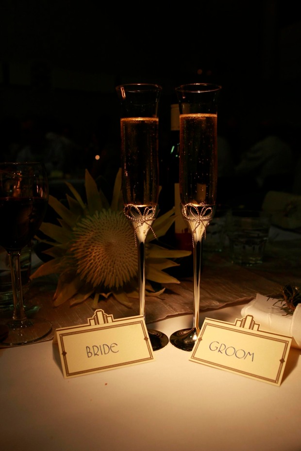 bride groom table