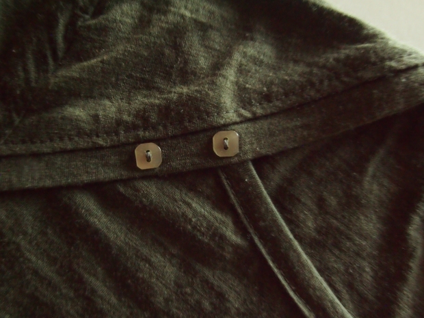 Bronte top with Vintage Buttons